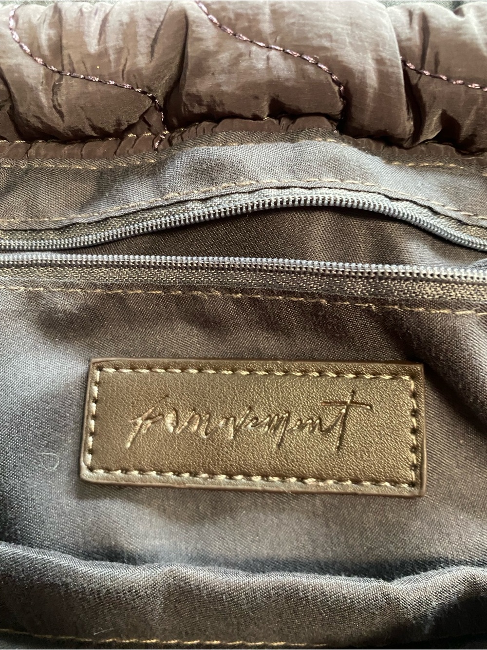 Free People Cloud 9 Tote in Gunmetal - Picture 4 of 7